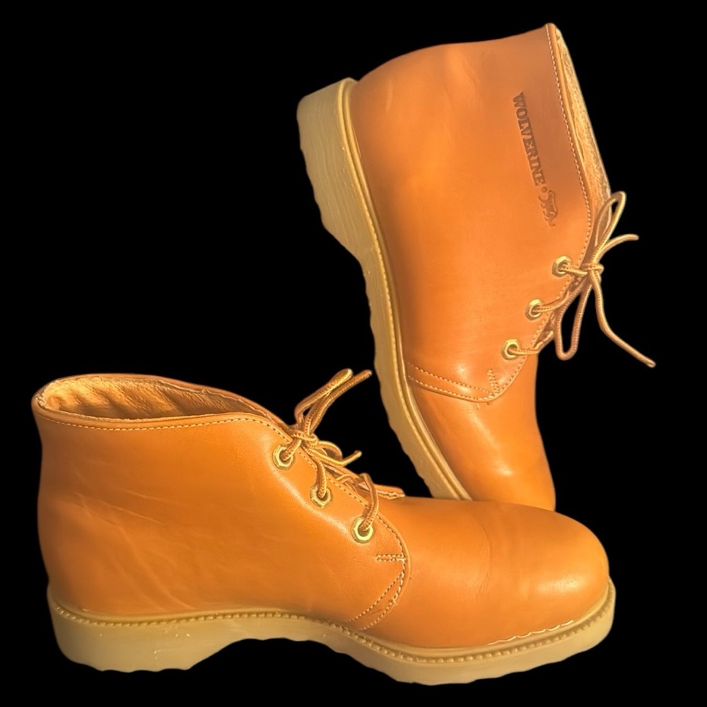 Vintage 1970s Wolverine Leather Chukka Boots